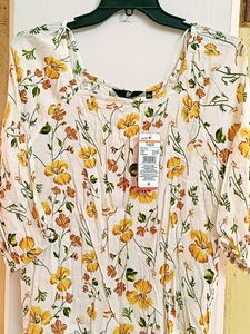 Branded New Floral Top