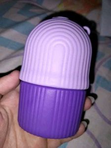 SkinSide Ice Roller for Face with Scrubber
