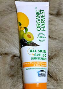 Organic Harvest Face Wash &amp; Sunscreen