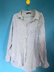 Marks And Spencer Striped Shirt