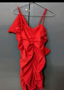Zara Red Bodycon Dress