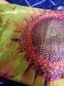 PRICE DROPPED      Unused 3DSunflower Printed Semi
