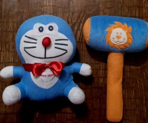 Hurry! Soft Toy Combo – Doraemon & Hammer