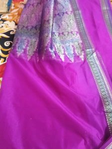 poly silk saree