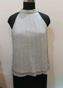 Silver Shimmer Top