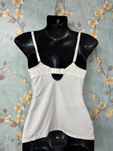 White Lace Padded Top