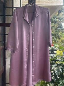 Silky Purple Nightdress