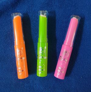 🆕Combo Of 3 Pink Magic Lip Color