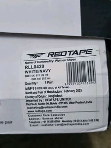 Redtape Unisex Classic White Sneakers