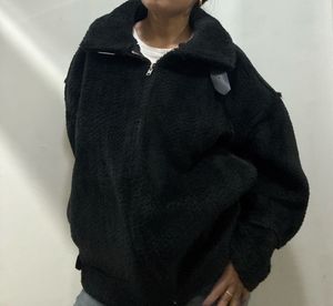 🖤Black Oversized Teddy Jacket 🖤