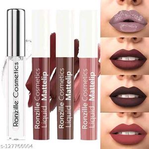 Pack Of 4 Matte Liquid Non Transfer Plus Lipstick