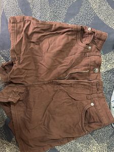 H&M Rust Shorts
