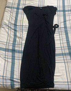 Black Wrap Dress