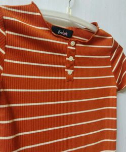 Trendy Rust Colour Top for Summers