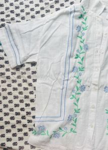 Floral Embroidered Top