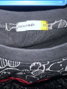 Bewkoof Snoopy Graphic Tee Dress