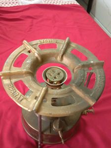 Vintage Bharat Brass Stove 1960s