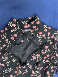 Floral Print Mini Dress