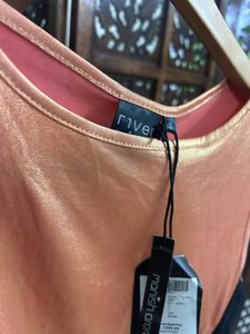 Metallic Crop Top