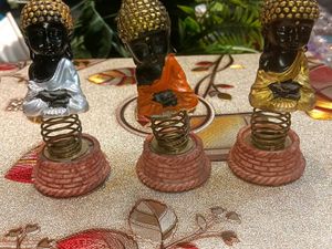 Buddha Spring Figurines (Set of 3)