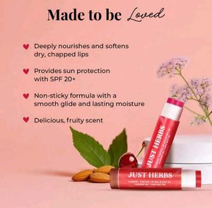 Just Herbs Tinted Lip Balm Combo