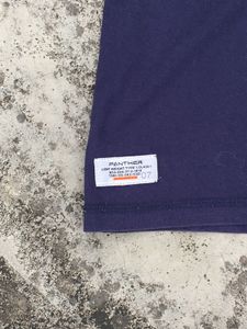 Navy Tee with Orange XX Design And Backprinted