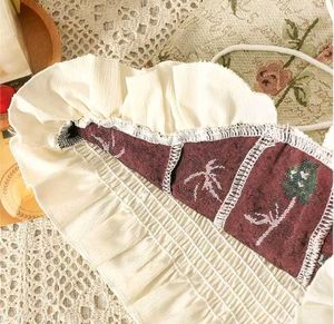 Korean Fit Retro Vintage Top🍒