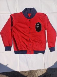 🔥 Rare BAPE Varsity Jacket – Size L (26 xb  21)