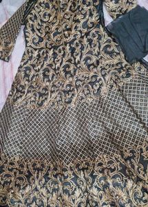 Elegant Embroidered Anarkali Suit