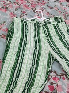Striped Casual Pants