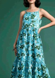 Floral Print Maxi Dress