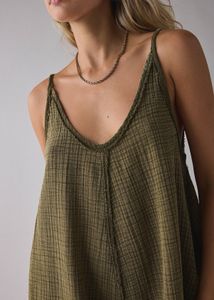 Olive Solace Romper