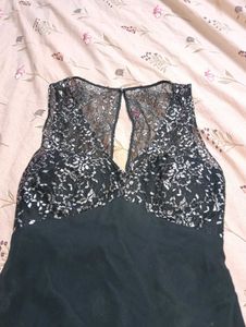 Black Silver Dress