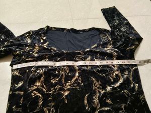 Black Velvet Top