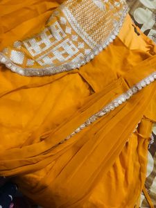 Gorgeous Yellow Haldi Outfit