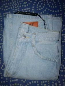Light Blue Wide Leg Jeans