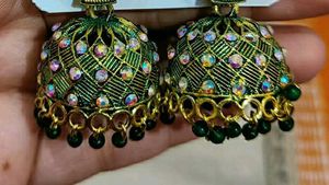Statement Jhumka Earrings
