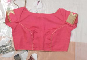 Very Beautiful Gulabi Blouse