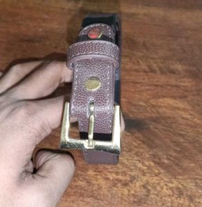 New Classic Brown Leather Belt