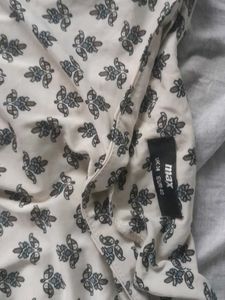 Patterned Long Sleeve Top