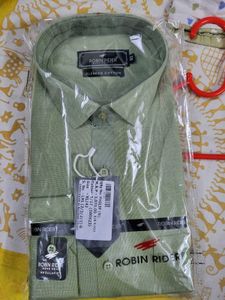 Green Colour Casual Shirt