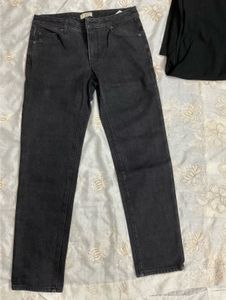 Charcoal Straight Pants