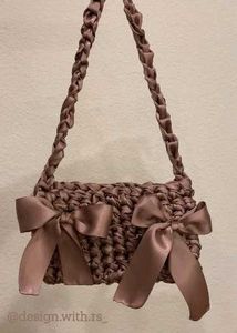 Handmade Ribbon 🎀 Bow Handbag