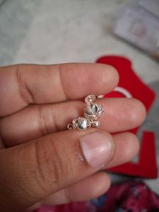 Floral Silver Earrings 92.5