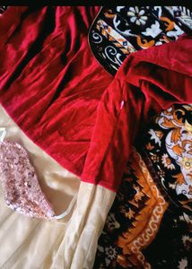 *FREE* Earings With Women Ethnic Gown