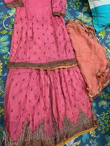 Price Drop—Heavy Work Pink Suit