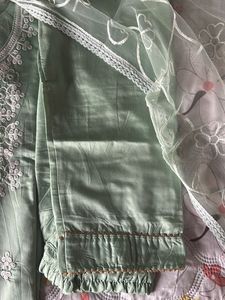 Light Green Embroidered Salwar Kameez