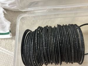 Black Shimmer Metal Bangles