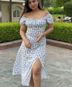 Floral Print Maxi Dress