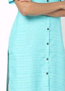 Soch Straight Kurta Sea Green
